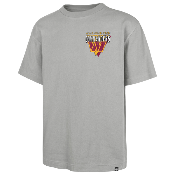 47 Brand NFL Washington Commanders Bar S/S T-Shirt - Men's - Wolf Grey