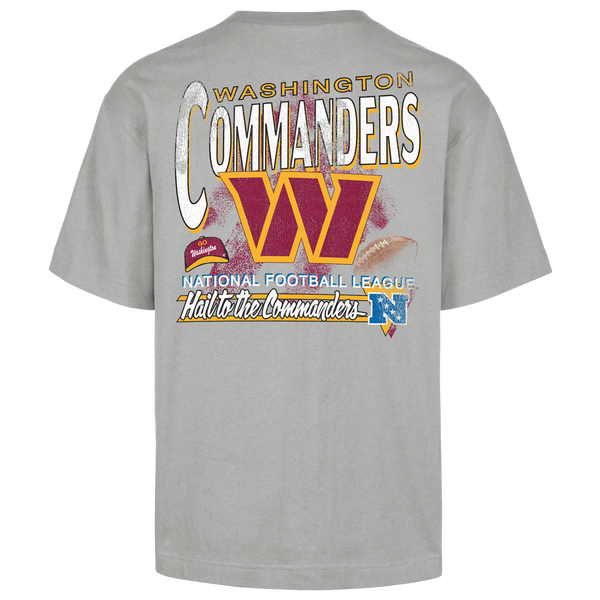 47 Brand NFL Washington Commanders Bar S/S T-Shirt - Men's - Wolf Grey - Image 2