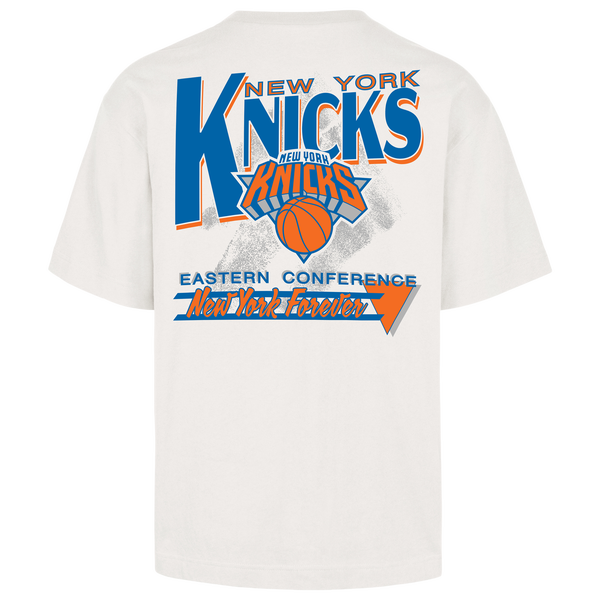 47 Brand Knicks Alternate Under Bar Foundation T-Shirt - Men's - Sandstone - Image 2