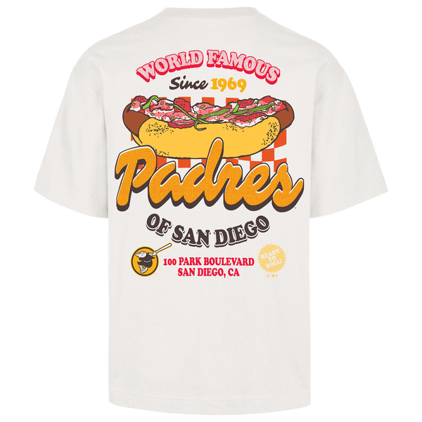 47 Brand MLB Hotdog Short Sleeve T-Shirt - Men's - White - Image 2