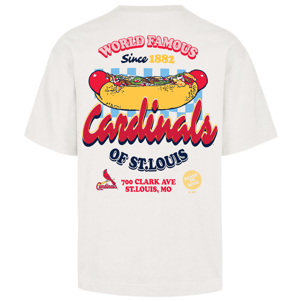 47 Brand MLB Hotdog Short Sleeve T-Shirt - Men's - White - Image 2
