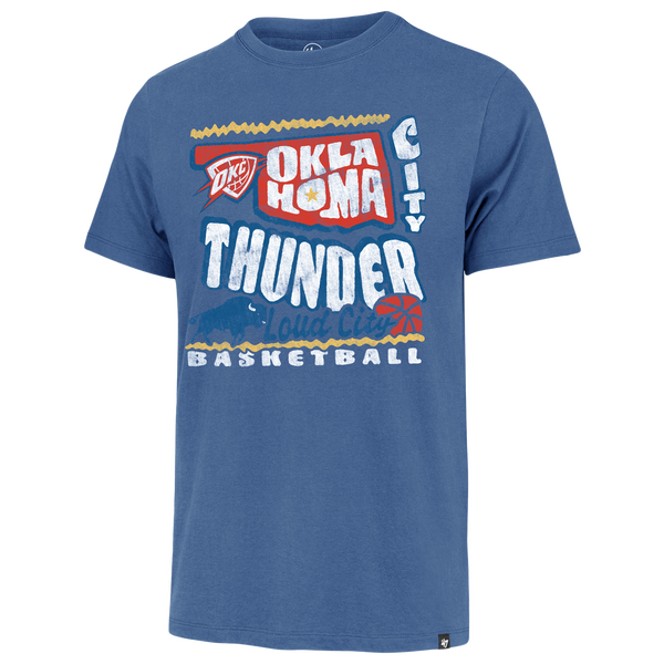 47 Brand Thunder Regional Franklin T-Shirt - Men's - Cadet Blue