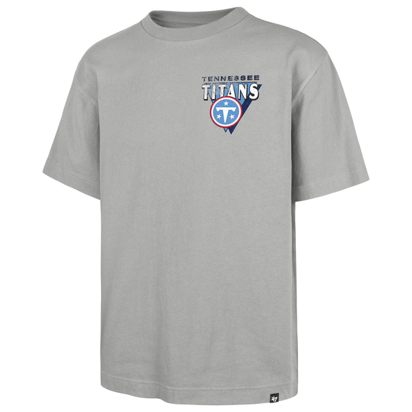 47 Brand NFL Tennessee Titans Bar S/S T-Shirt - Men's - Wolf Grey