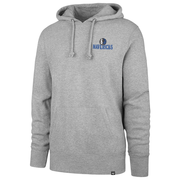 47 Brand Mavericks Arcitext Headline Hoodie - Men's - Slate Gray