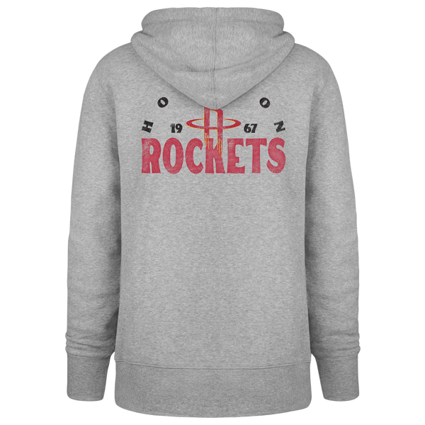 47 Brand Rockets Arcitext Headline Hoodie - Men's - Slate Gray - Image 2