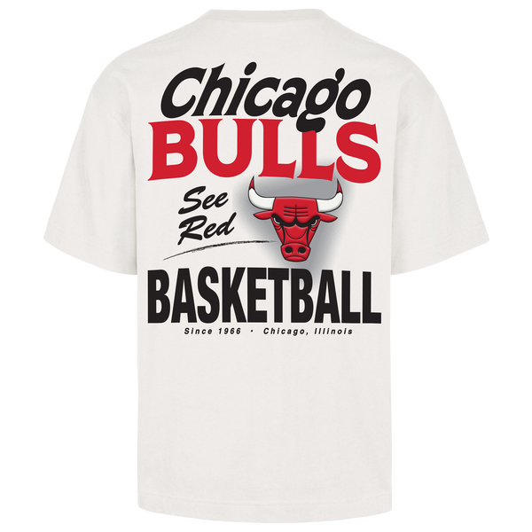 47 Brand Bulls All Fire Foundation T-Shirt - Men's - Sandstone - Image 2