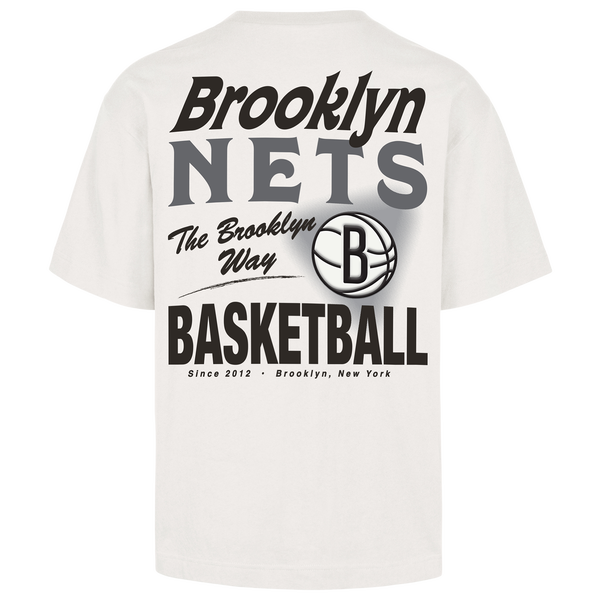 47 Brand Nets All Fire Foundation T-Shirt - Men's - Sandstone - Image 2