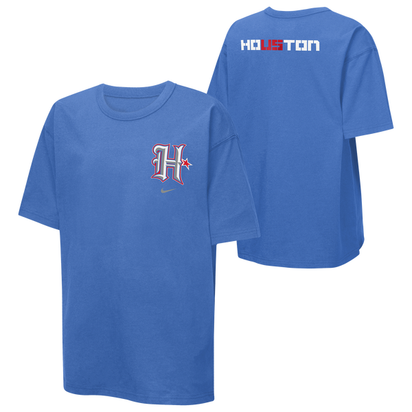 Nike Texans NFL Rival Short Sleeve T-Shirt - Boys' Grade School - Blue