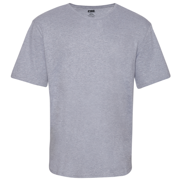 CSG Curve Hem T-Shirt - Men's - Grey