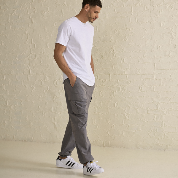 CSG Curve Hem T-Shirt - Men's - White - Image 3