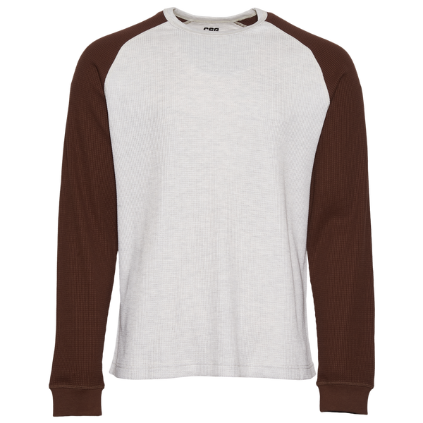 CSG Raglan Thermal - Men's - Oatmeal/Chestnut