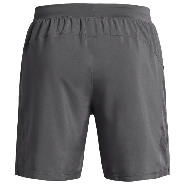Under Armour Launch 7'' Shorts - Men's - White/Reflective/Castlerock - Image 4