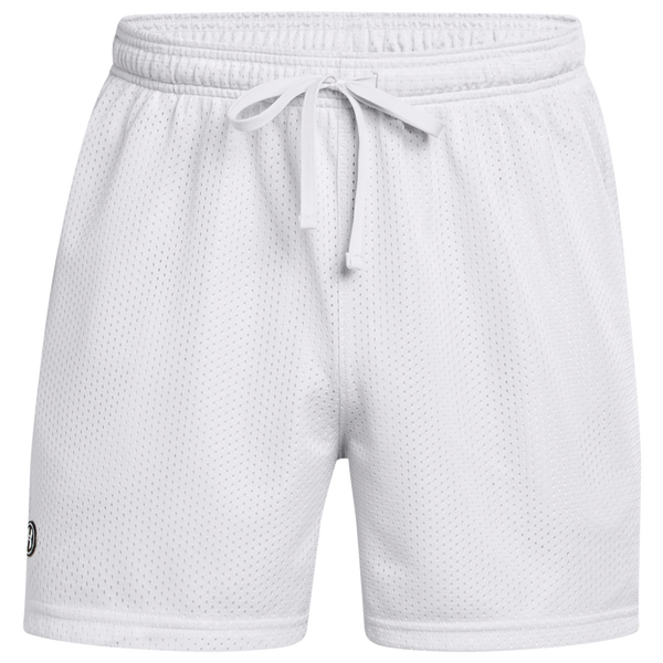 Under Armour Essential Mesh Shorts - Men's - Halo Grey/White - Image 3