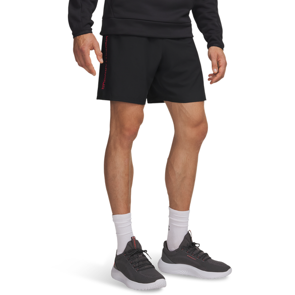 Under Armour Tech Woven Wordmark Short - Men's - Black/Red