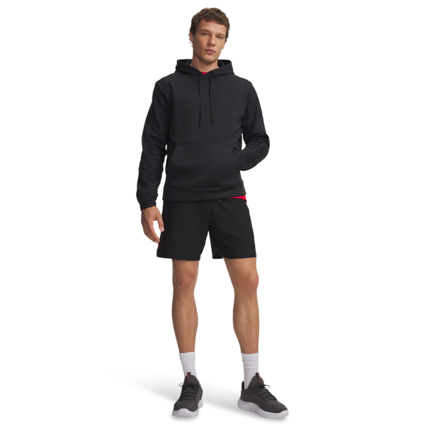 Under Armour Tech Woven Wordmark Short - Men's - Black/Red - Image 3