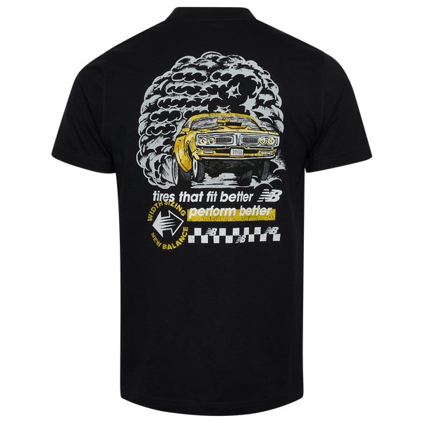 New Balance Wide Tire T-Shirt - Men's - Black - Image 2