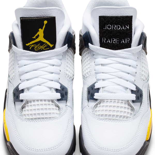 Jordan Retro 4 - Boys' Grade School - Blue/White/Yellow - Image 8