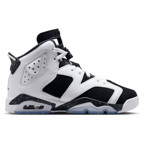 Jordan Retro 6 - Boys' Grade School - Black/White/Black