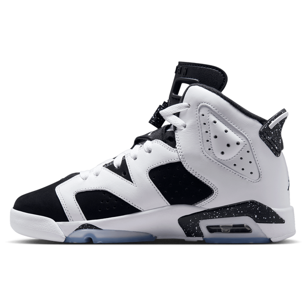 Jordan Retro 6 - Boys' Grade School - Black/White/Black - Image 2