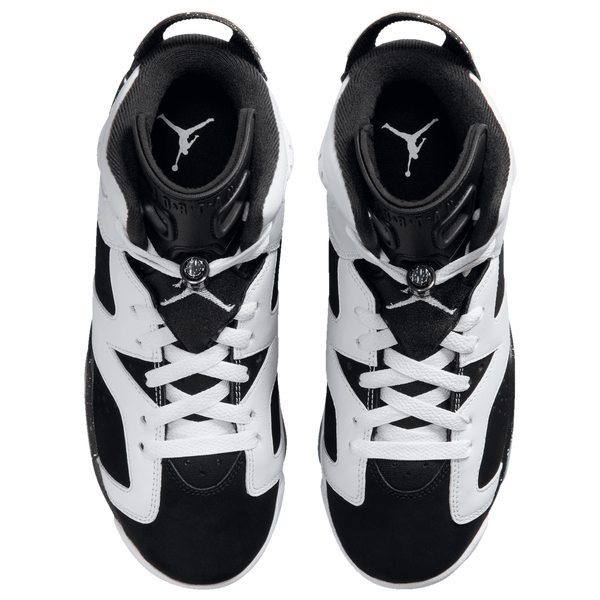 Jordan Retro 6 - Boys' Grade School - Black/White/Black - Image 4
