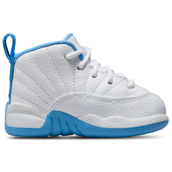 Jordan Retro 12 - Boys' Toddler - White/University Blue