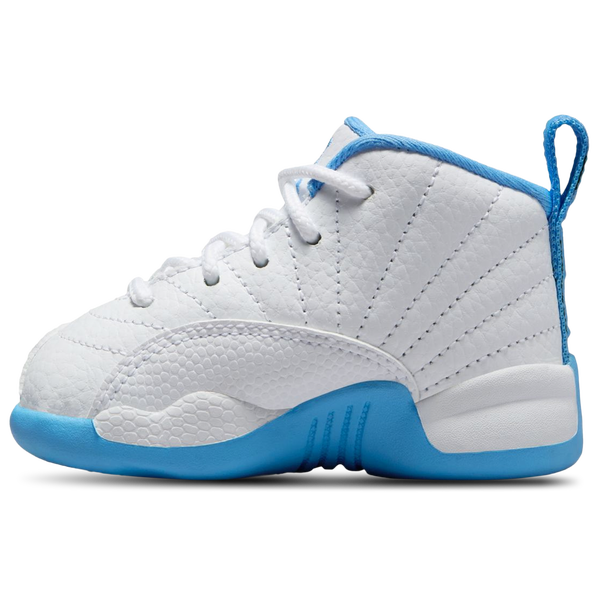 Jordan Retro 12 - Boys' Toddler - White/University Blue - Image 2