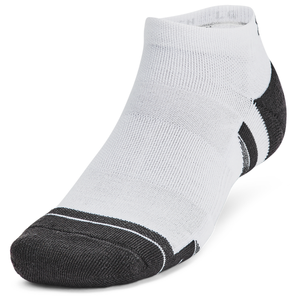 Under Armour Perf Tech 6 Pack Low Socks - Men's - White - Image 3