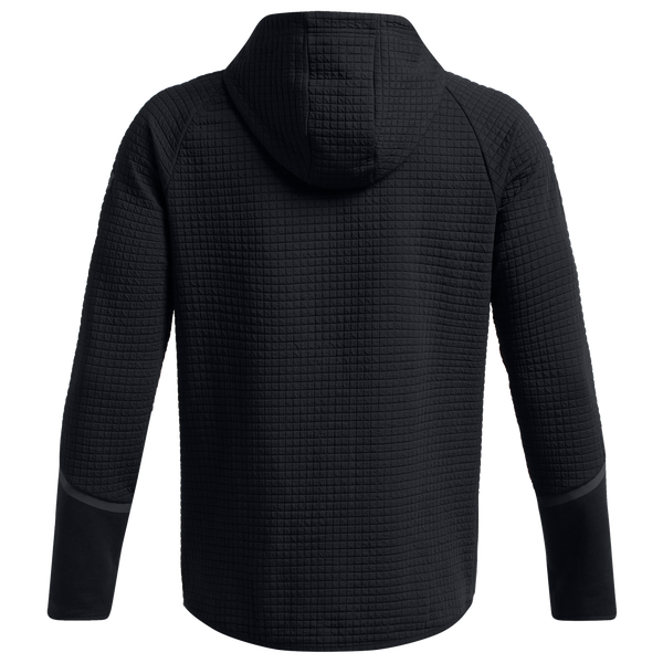 Under Armour Unstoppable Fleece Grid Full-Zip - Men's - Black/Black - Image 4