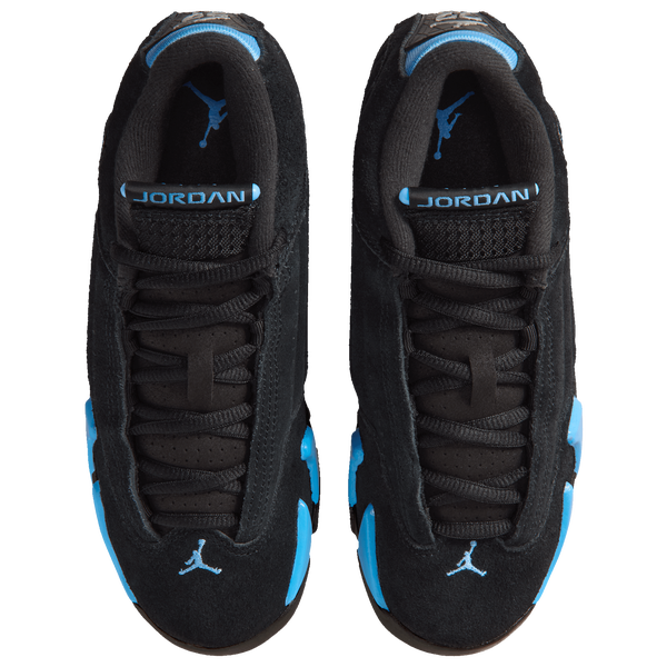 Jordan Retro 14 - Boys' Grade School - Black/University Blue/White - Image 4