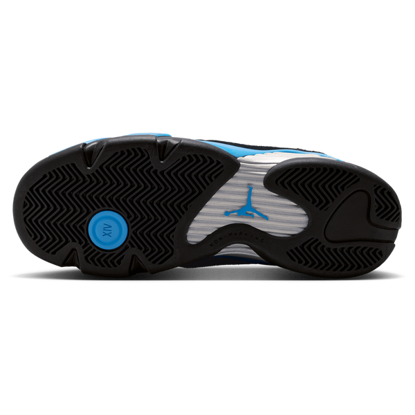 Jordan Retro 14 - Boys' Grade School - Black/University Blue/White - Image 5