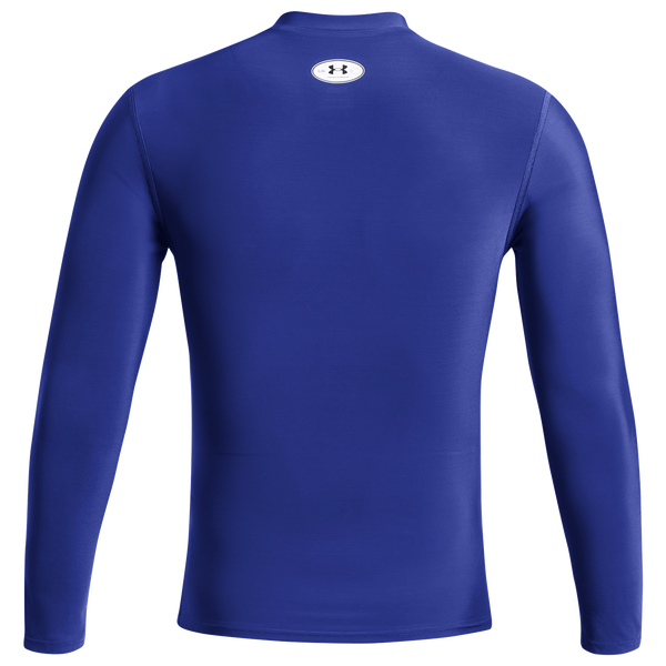 Under Armour Heatgear OG Compression Long Sleeve - Men's - Royal/White - Image 3