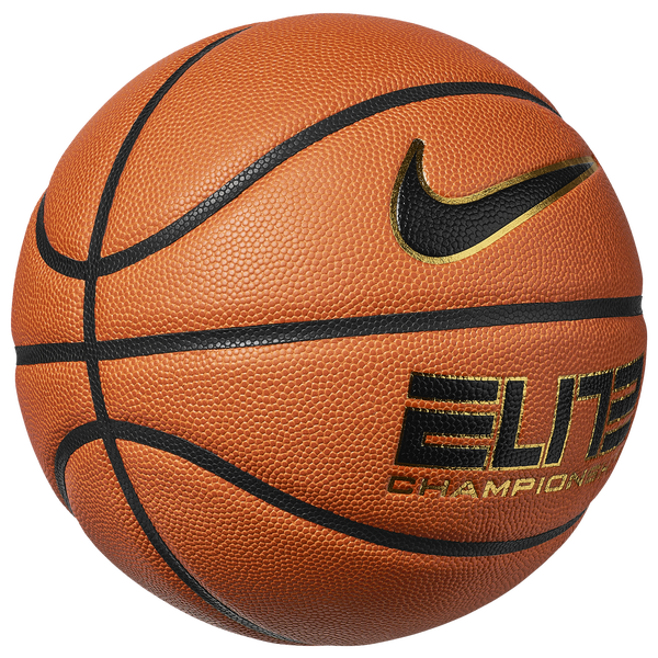 Nike Team Elite Championship 8P Basketball NFHS - Men's - Orange/Black/Gold - Image 2