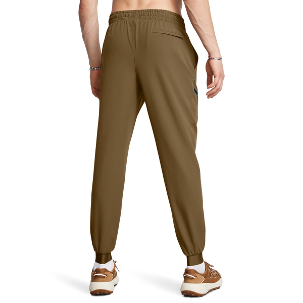 Under Armour Unstoppable Woven Joggers - Men's - Coyote/Black - Image 2