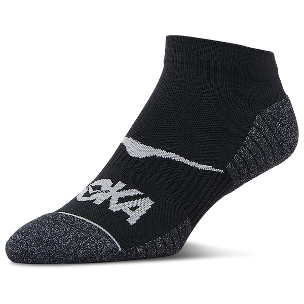 HOKA No-Show Run Sock 3 Pack - Adult - Black/Black/Black - Image 2