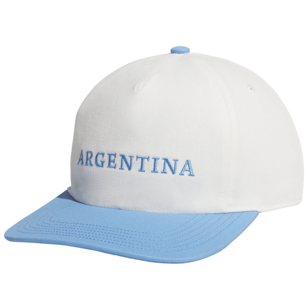 adidas WC'26 Argentina Wordmark Hat - Adult - Blue/White