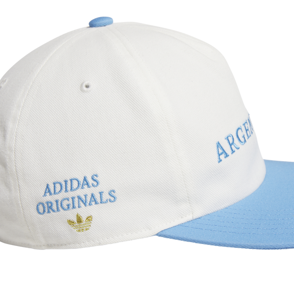 adidas WC'26 Argentina Wordmark Hat - Adult - Blue/White - Image 3