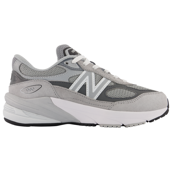 New Balance 990 V6 - Boys' Preschool - Grey/Grey - Image 2