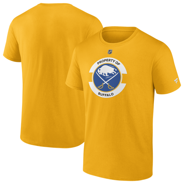 Fanatics NHL Buffalo Sabres T-Shirt - Men's - Yellow