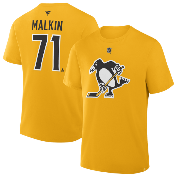 Fanatics Pittsburgh Penguins ALT T-Shirt - Men's - Yellow