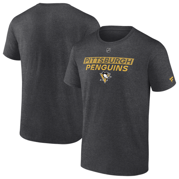 Fanatics NHL Pittsburgh Penguins T-Shirt - Men's - Gray
