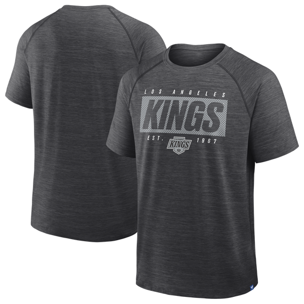 Fanatics NHL Los Angeles Kings Short Sleeve T-Shirt - Men's - Gray