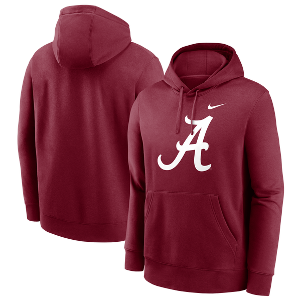 Nike Alabama Primary Hoodie - Men's - Red