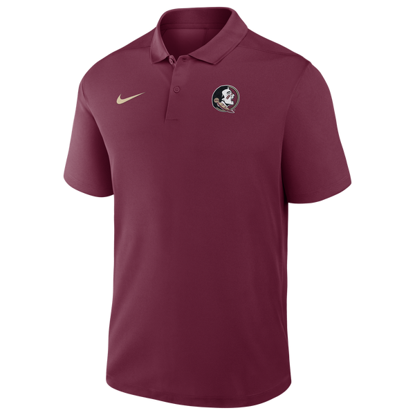 Nike Florida State Primary Polo - Men's - Maroon - Image 2