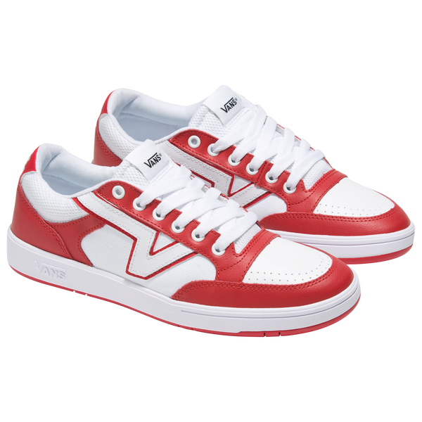 Vans Lowland CC - Men's - White/Red - Image 2