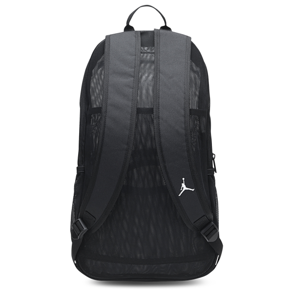 Jordan HBR Mesh Backpack - Adult - Black/White - Image 2