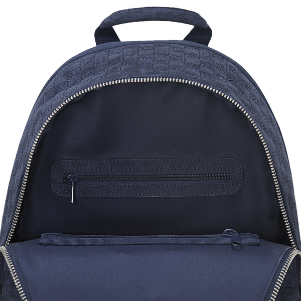Jordan Suede Monogram Backpack - Midnight Navy - Image 4