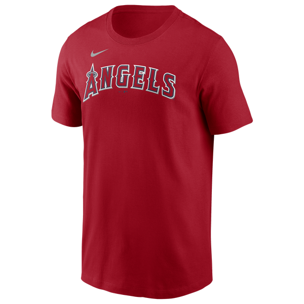 Nike MLB Angels Name & Number T-Shirt - Men's - Red - Image 2