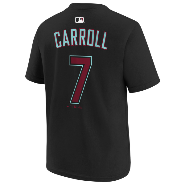 Nike MLB Diamondbacks Kids Name & Number T-Shirt - Youth - Black - Image 3