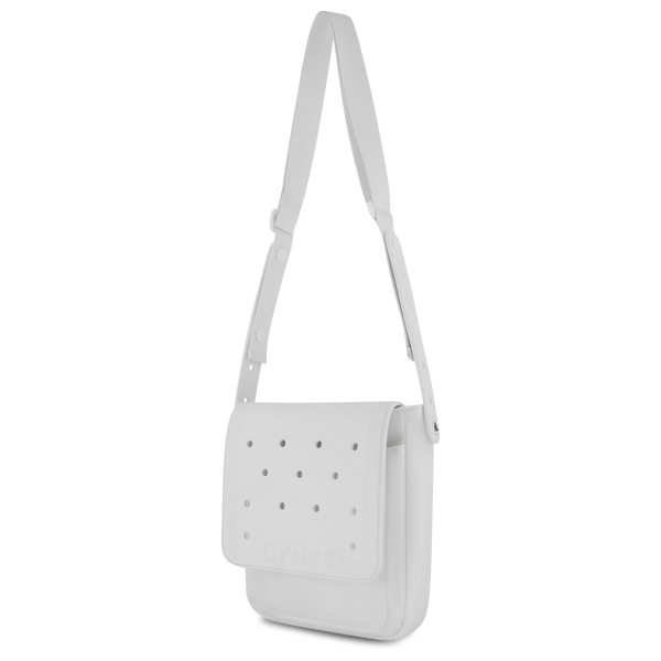 Crocs Crossbody Bag - Adult - White/White - Image 3