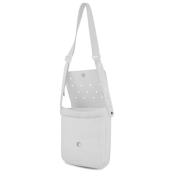 Crocs Crossbody Bag - Adult - White/White - Image 4